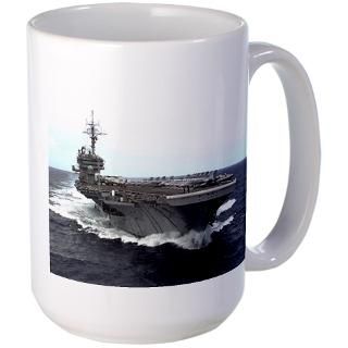 Gifts  Drinkware  USS Kitty Hawk CV63 MugUS Navy Gift