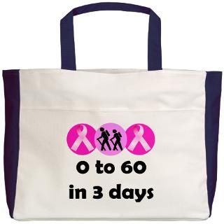 to 60 in 3 days Beach Tote