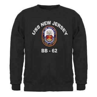  16 Inch Sweatshirts & Hoodies  USS New Jersey BB 62 Sweatshirt