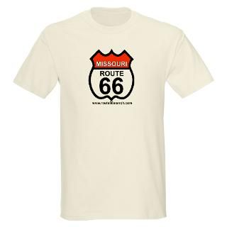 Missouri Route 66 Ash Grey T Shirt T Shirt by route66missouri
