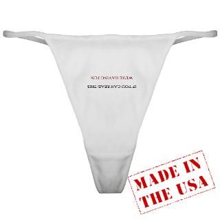 Gifts  Adult Underwear & Panties  If You Can Read This / 69 Thong