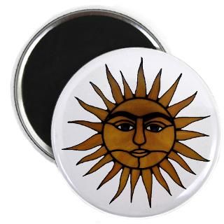 stained glass sun magnet $ 3 73