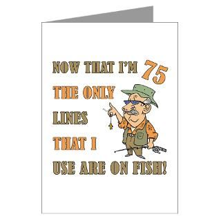 75 Gifts  75 Greeting Cards  Hilarious Fishing 75th Birthday