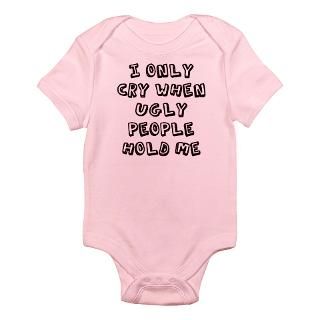 Ugly People Body Suit by FunnyBabyClothing