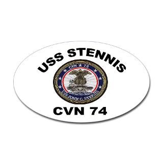 USS John Stennis CVN 74 Oval Decal for $4.25