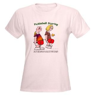 Pickleball Scoring Womens Light T Shirt