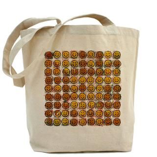 81 Smiley Faces Tote Bag for $18.00