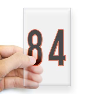 Bengals player 84 Rectangle Decal for $4.25