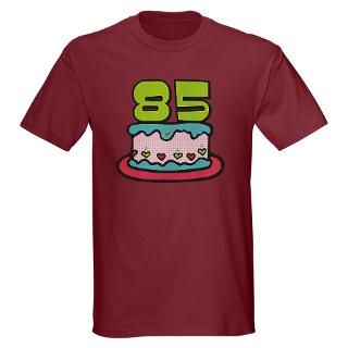 85 Year Old Birthday Cake Womens Light T Shirt