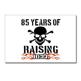 85 years of raising hell Postcards (Package of 8) for $9.50