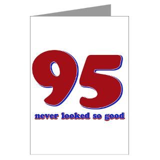 95 Gifts  95 Greeting Cards  95 years never looked so good