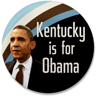 kentucky for obama big button $ 4 95