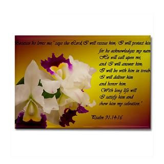 Gifts  Bible Kitchen and Entertaining  Psalm 91 Rectangle Magnet