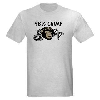 98 % chimp t shirt