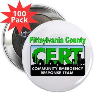 CERT 2.25 Button (100 pack)  Pittsylvania County CERT Apparel