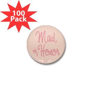 Bachelorette Party Buttons  Maid of Honor Mini Buttons (100 pk