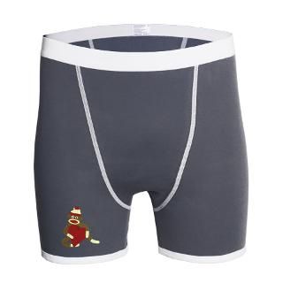 Cute Gifts  Cute Underwear & Panties  Sock Monkey Heart Boxer
