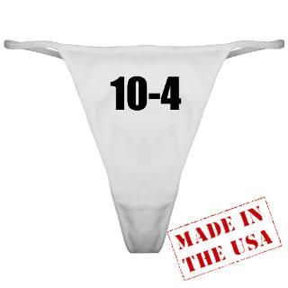 911 Gifts  911 Underwear & Panties  10 4 Classic Thong