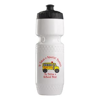 Aide Gifts  Aide Water Bottles  School Bus Driver Trek Water