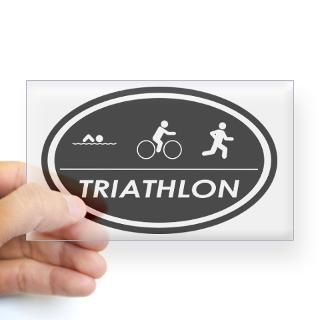 Sprint Triathlon Stickers  Car Bumper Stickers, Decals