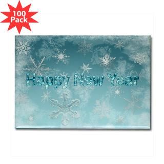 happy new year frost rectangle magnet 100 pack $ 143 99