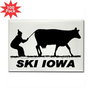 the ski iowa store rectangle magnet 100 pack $ 142 99