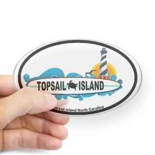 Topsail Beach Stickers  Car Bumper Stickers, Decals