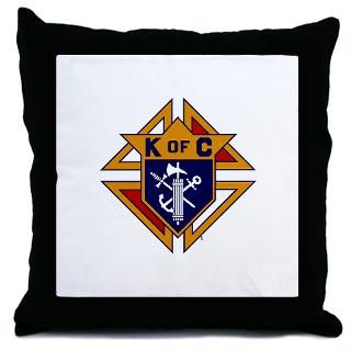 Knights of Columbus Throw Pillow