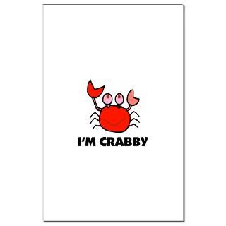 Crab Cartoon   Im Crabby : Screaming Screens Designs