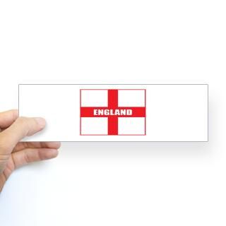 England Flag Bumper Sticker