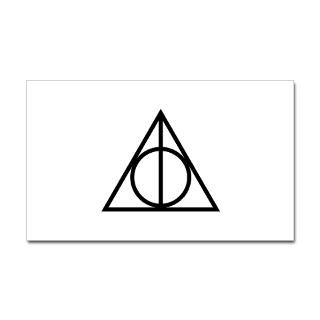 Deathly Hallows Stickers  Car Bumper Stickers, Decals
