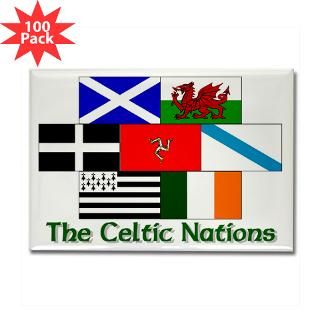 celtic nations rectangle magnet 100 pack $ 147 99