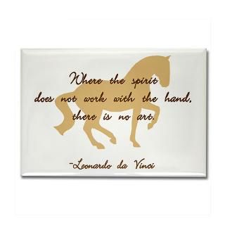da Vinci spirit art sayings   horse  Fantasy Horse Art T Shirts