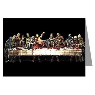 Zombie Last Supper  Halloween Gifts and T Shirts   Skulls   Zombies