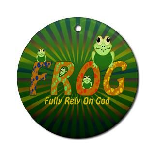 Frog Fully Rely On God  Frog Fully Rely On God