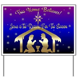 Jesus is the reason for the season Yard Sign for $20.00