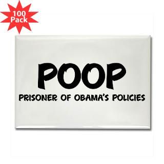 poop  Poop Prisoner Of Obamas Policies Bumper Stickers