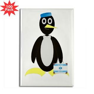 jewish penguin rectangle magnet 100 pack $ 167 99