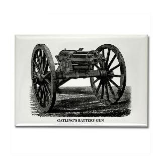 Antique Gatling Gun Engraving : Civil War Era Gatling Gun