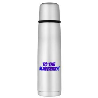 Awesome Gifts  Awesome Drinkware  Psych, Blueberry Large Thermos