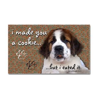St Bernard Puppy Cookie : Irony Design Fun Shop   Humorous & Funny T