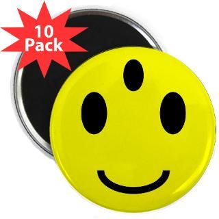 Enlightened Smiley Face : Symbols on Stuff: T Shirts Stickers Hats and