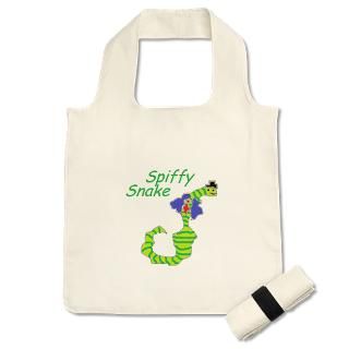 Snake Gifts > Snake Bags > Spiffy Snake Reusable Shopping Bag