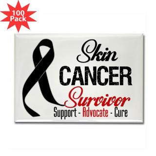 skin cancer survivor rectangle magnet 100 pack $ 185 99