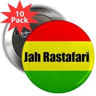 Jah Rastafari Lion of Judah 2.25 Button (10
