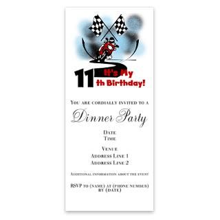 Old Birthday Party Invitations  11 Year Old Birthday Party Invitation