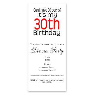 Funny 30Th Birthday Invitations  Funny 30Th Birthday Invitation