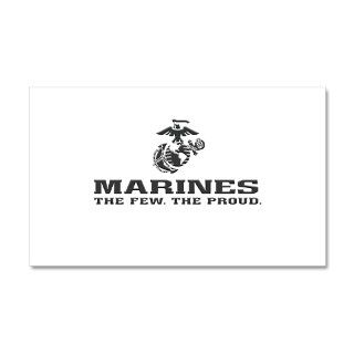 Usmcfp Gifts  Usmcfp Wall Decals  Marines The Few Proud Gunmetal
