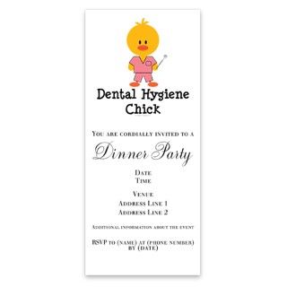 Dental Hygiene Chick Invitations by Admin_CP8437408