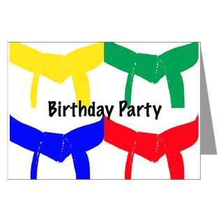 Karate Birthday Greeting Cards  Buy Karate Birthday Cards